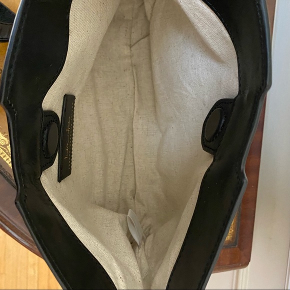 India Hicks Maddison May Black Leather CrossBody - Picture 7 of 11